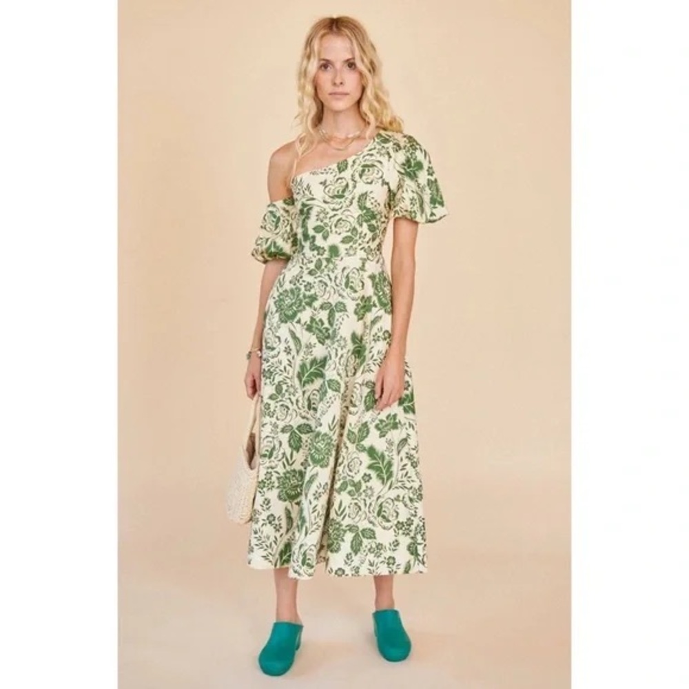 Hunterbell Magnolia Dress in Green